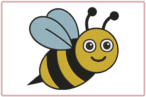 Cute Honey Bee Embroidery Design Review