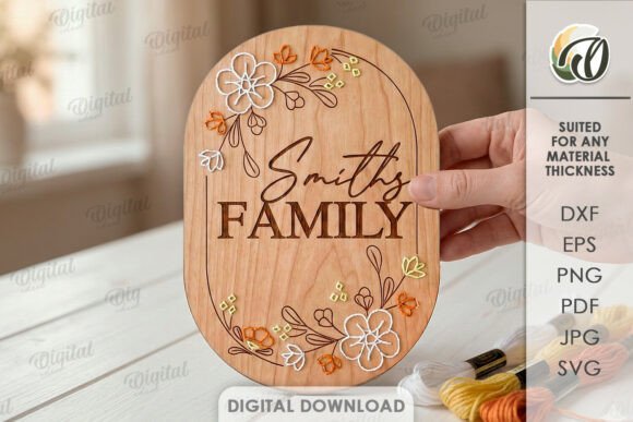 Floral Embroidery Blank Laser Cut Review