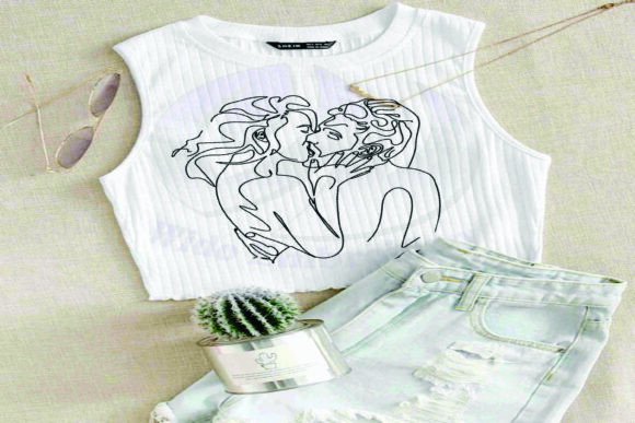 Kiss Embroidery Design Review for Valentine’s Day