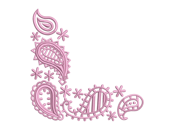 Ottoman Pink Paisley Embroidery Review