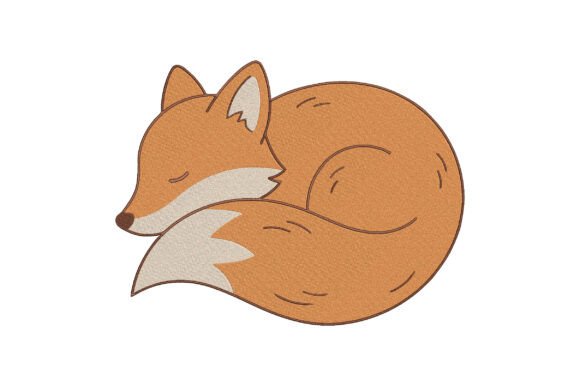 Sleeping Fox Embroidery Design Review